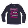 Grammy Was Created Because Need Real Heroes Long Sleeve Shirts