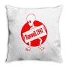 roswell t shirt alien t shirt ufo conspiracy Throw Pillow