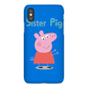 peppa pig sister pig iPhoneX Case