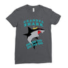 Grandpa Shark -Shark Do Do Do Ladies Fitted T-Shirt