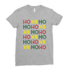 ho ho ho Ladies Fitted T-Shirt