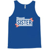 blessed sister with flower white color Tank Top