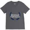 behold fartacus V-Neck Tee