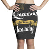 queens are born in january Pencil Skirts