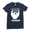 people without beard Ladies Fitted T-Shirt