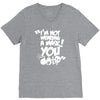 im not wearing a mask you V-Neck Tee