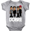 dobre twins dobre brother Baby Bodysuit
