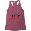 you stole my heart (2) Racerback Tank