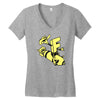f bom Women's V-Neck T-Shirt