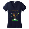 guardian of spring a Women's V-Neck T-Shirt
