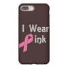 junior's breast cancer awareness i wear pink iPhone 8 Plus