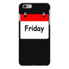 title of day of the week friday day of the week iPhone 6 Plus/6s Plus Case
