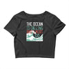 the ocean is calling Crop Top