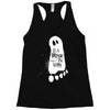 eat drink and be scary Racerback Tank
