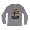 groot grow strong galaxy gym fitness mashup Long Sleeve Shirts