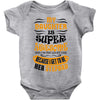My Daughter Is Super Awesome Her Stepdad Baby Bodysuit