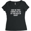 have we tried Women's Triblend Scoop T-shirt