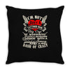 i'm not just a tattooed mom i,m a big cup Throw Pillow