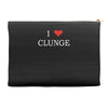 clunge funny Accessory Pouches