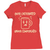 over caffeinated (3) Ladies Fitted T-Shirt