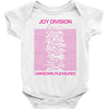 Joy Division Unknown Pleasures Baby Bodysuit