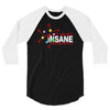i am not insane inspired by the big bang theory, ideal birthday 3/4 Sleeve Shirt