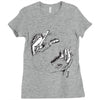 self made zombie Ladies Fitted T-Shirt