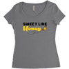 Sweet Like Honey Women's Triblend Scoop T-shirt