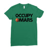 occupy mars Ladies Fitted T-Shirt