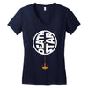 death star Women's V-Neck T-Shirt