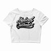 medical cannabis Crop Top