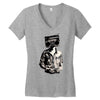 stereo head Women's V-Neck T-Shirt