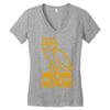 OWL-OVO Women's V-Neck T-Shirt