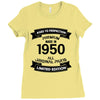 Premium Vintage 1950 Ladies Fitted T-Shirt