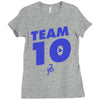 team 10 Ladies Fitted T-Shirt