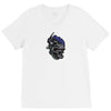 skull modile head V-Neck Tee