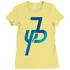 jake paul blue Ladies Fitted T-Shirt