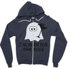 im here for the boos (2) Zipper Hoodie