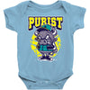 angry bull Baby Bodysuit