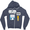 usb i am your father! funny geek computer Zipper Hoodie
