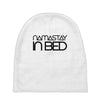 namastay in bed Baby Beanies