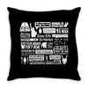 spoilt Throw Pillow