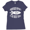 quantum physics not rocket Ladies Fitted T-Shirt