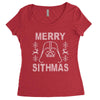 merry sithmas Women's Triblend Scoop T-shirt