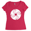 dj remix funny mens Women's Triblend Scoop T-shirt