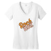 ROCK N ROLL Women's V-Neck T-Shirt
