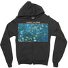 Van Gogh  Blossoming Almond Zipper Hoodie