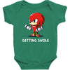 getting swole Baby Bodysuit