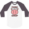 pork cho 3/4 Sleeve Shirt