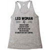 Leo Woman Racerback Tank